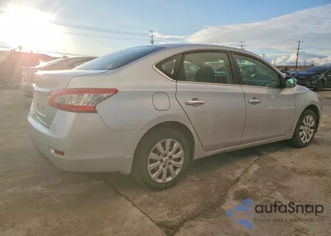 2015 Nissan Sentra S z USA, uszkodzony, nr VIN 3N1AB7APXFY331964